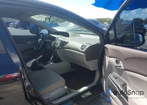 2012 Honda Civic Ex из США, поврежденный, VIN 19XFB2F8XCE024590